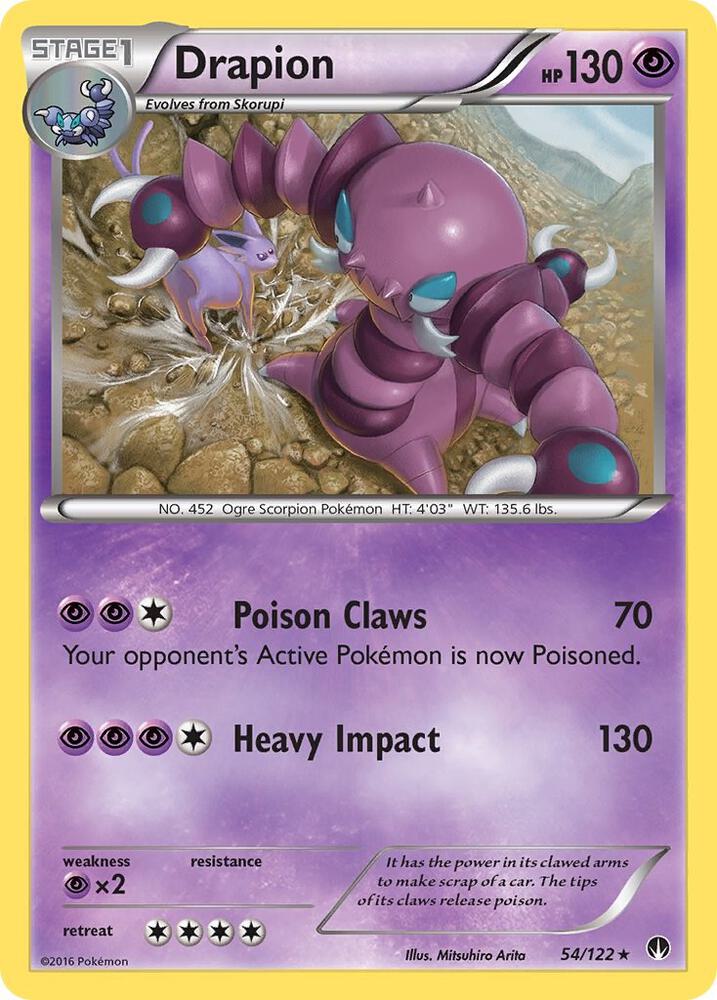 Drapion [XY - BREAKpoint] 54/122