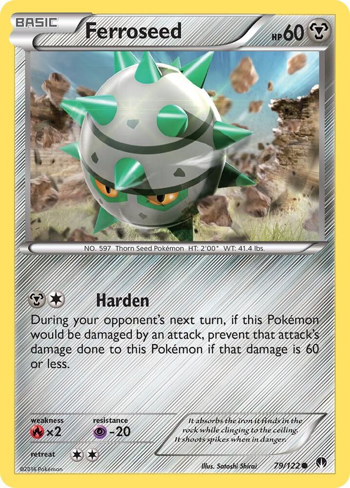 Ferroseed [XY - BREAKpoint] 79/122