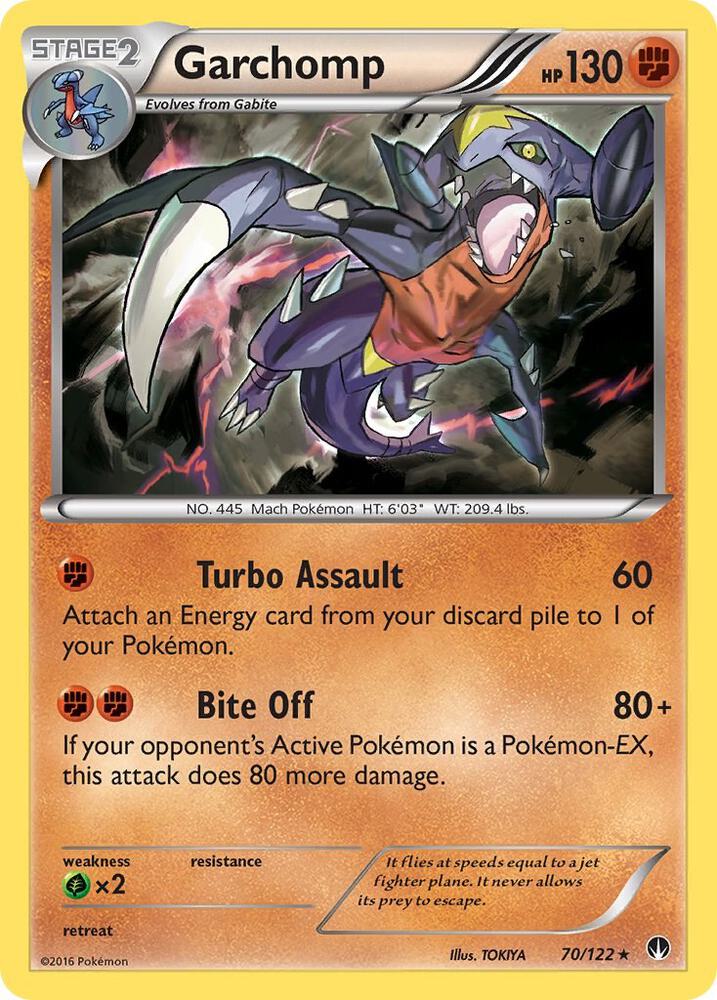 Garchomp [XY - BREAKpoint] 70/122