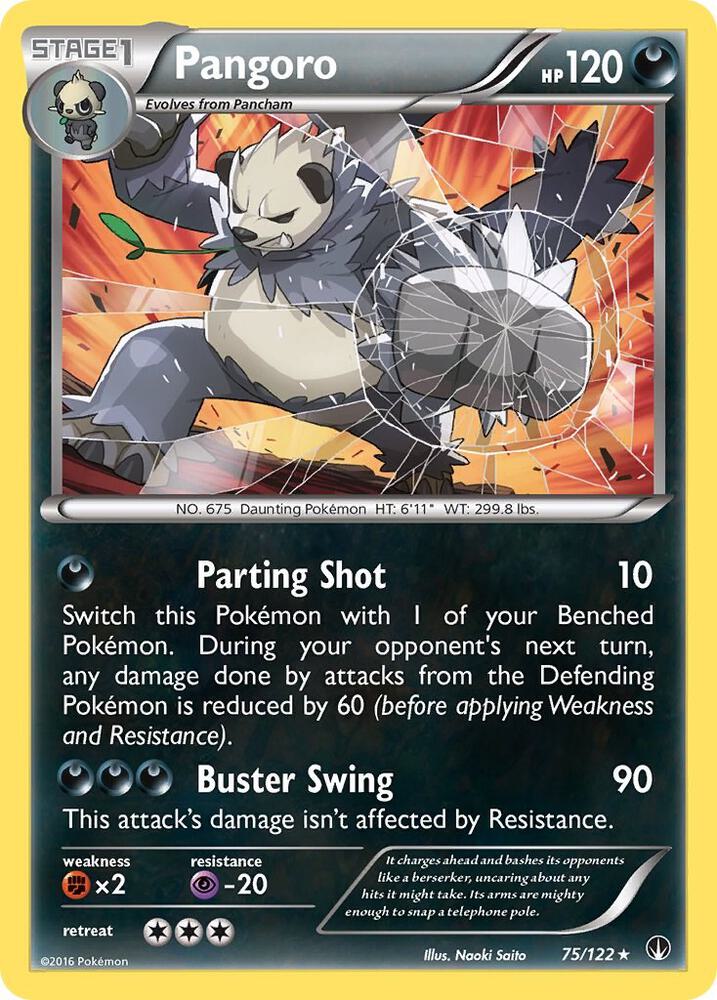 Pangoro [XY - BREAKpoint] 75/122