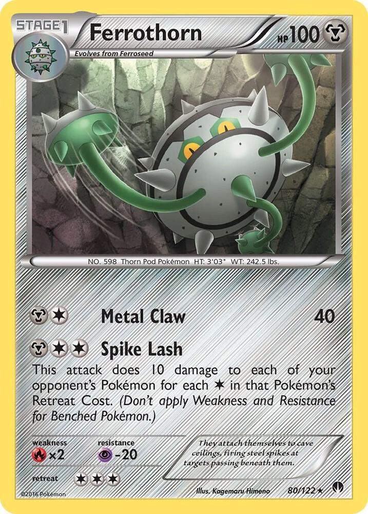 Ferrothorn [XY - BREAKpoint] 80/122