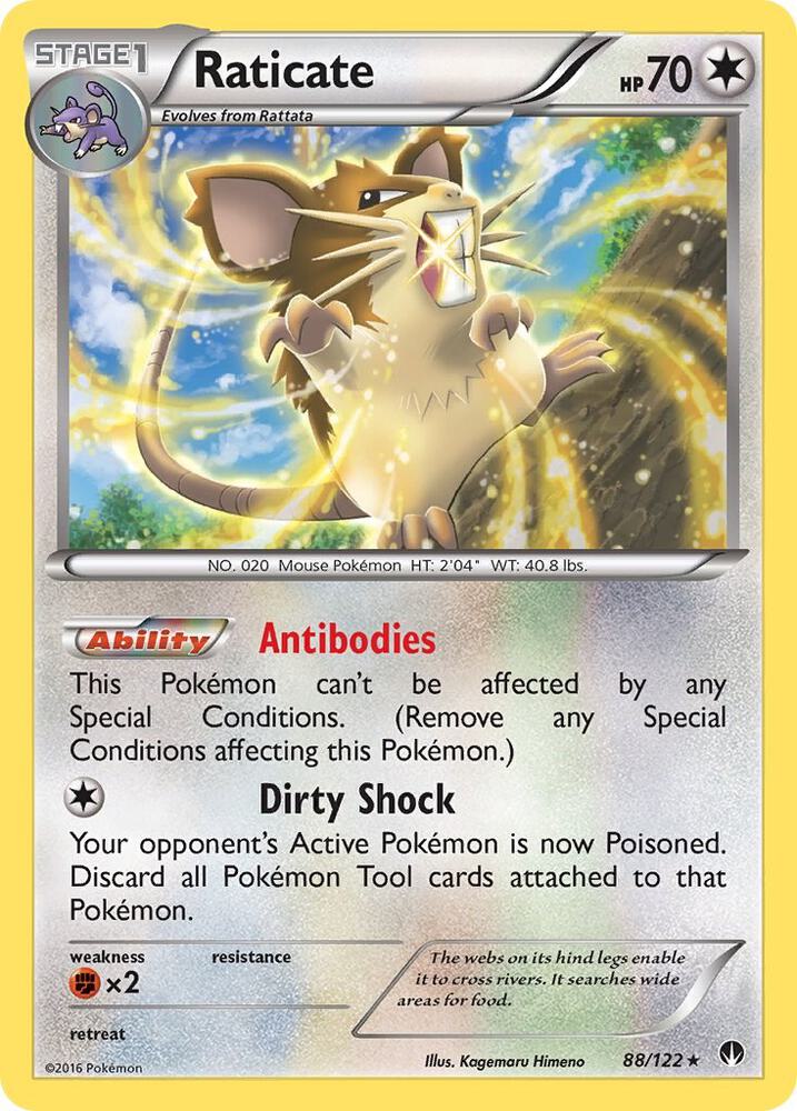 Raticate [XY - BREAKpoint] 88/122