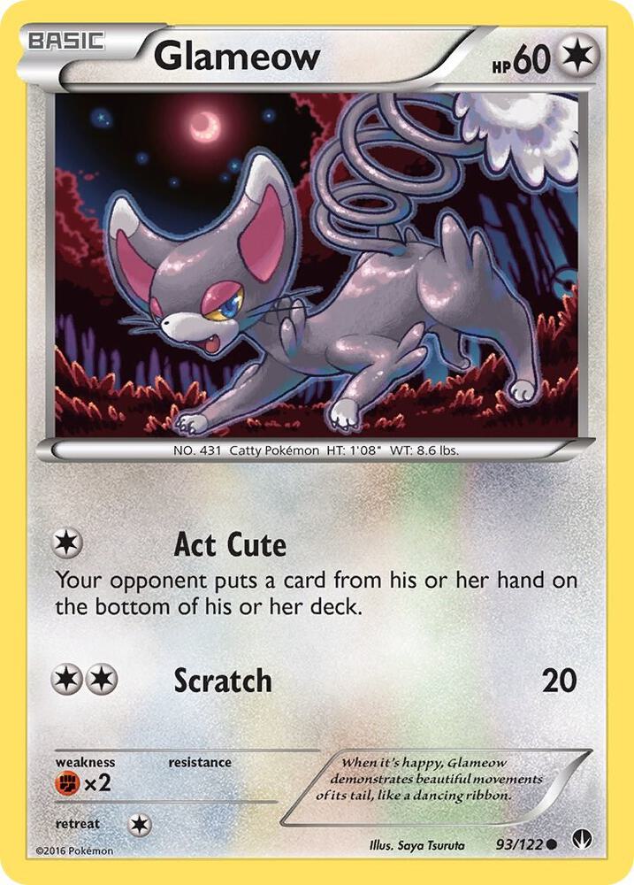 Glameow [XY - BREAKpoint] 93/122