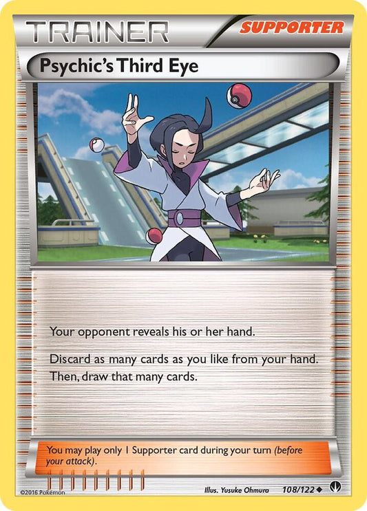 Psychic's Third Eye [XY - BREAKpoint] 108/122