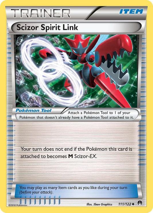Scizor Spirit Link [XY - BREAKpoint] 111/122