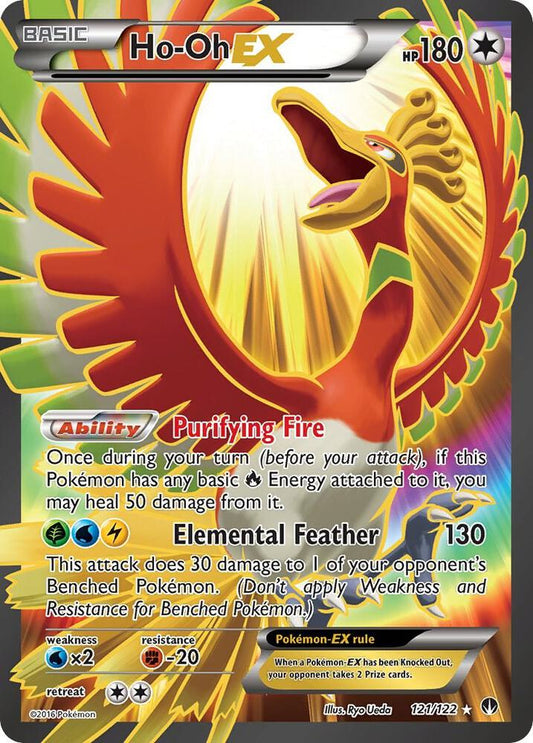 Ho-Oh EX (Full Art) [XY - BREAKpoint] 121/122