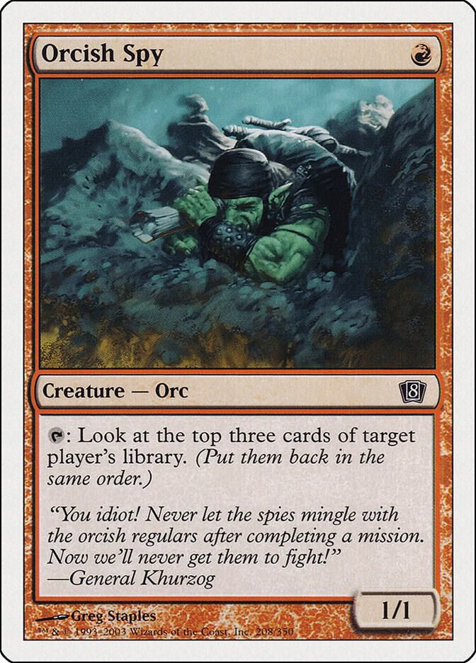 Orcish Spy [8th Edition] 208