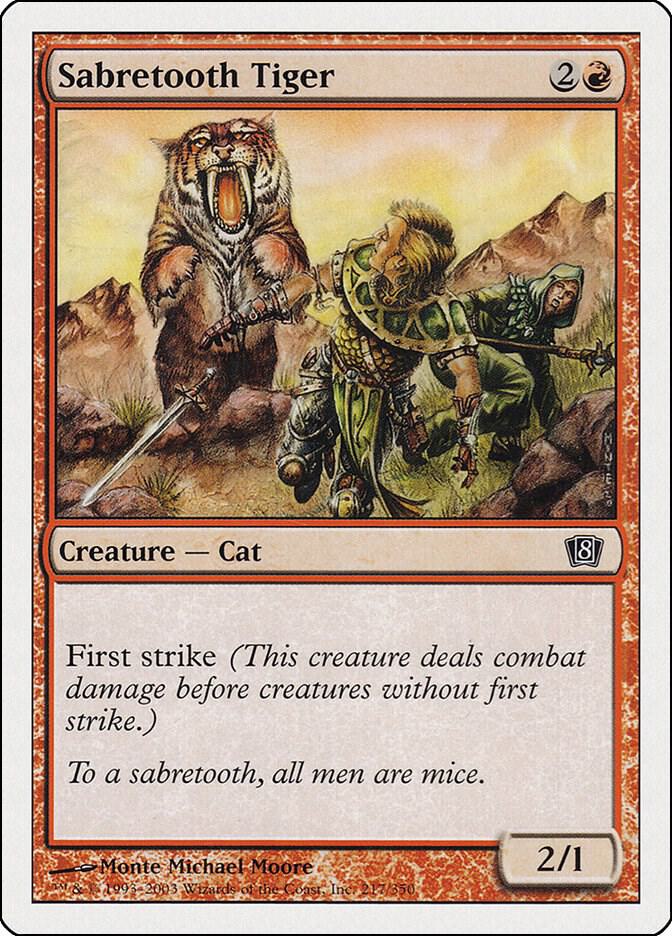 Sabretooth Tiger [8th Edition] 217