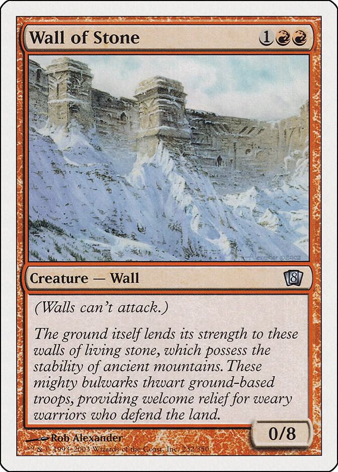 Wall of Stone [8th Edition] 232