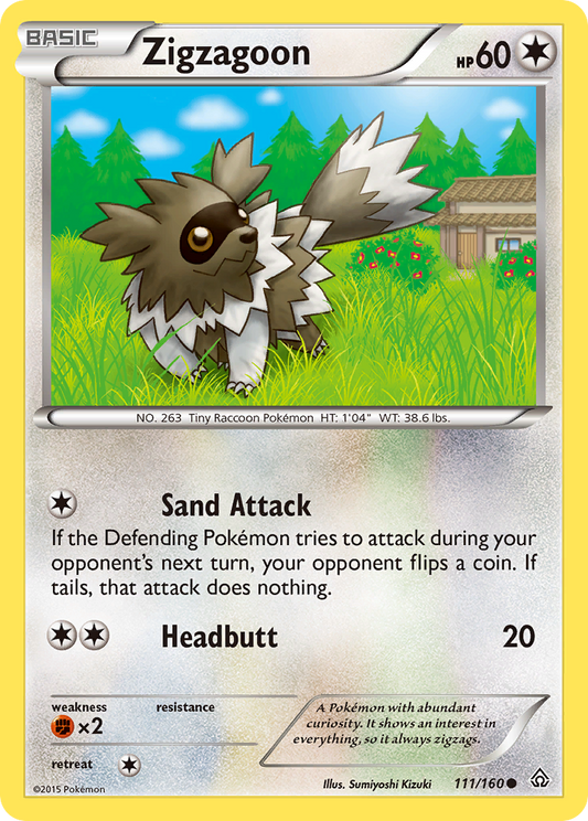 Zigzagoon - 111/160 Primal Clash