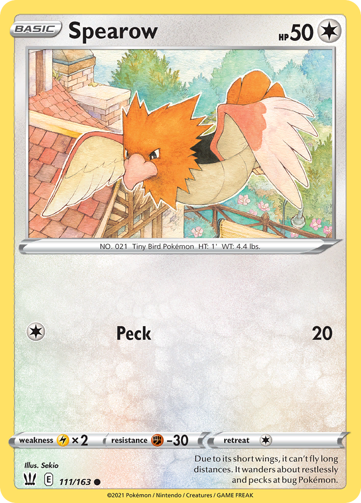 Spearow - 111/163 Battle Styles