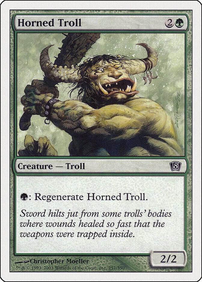 Horned Troll [8th Edition] 257