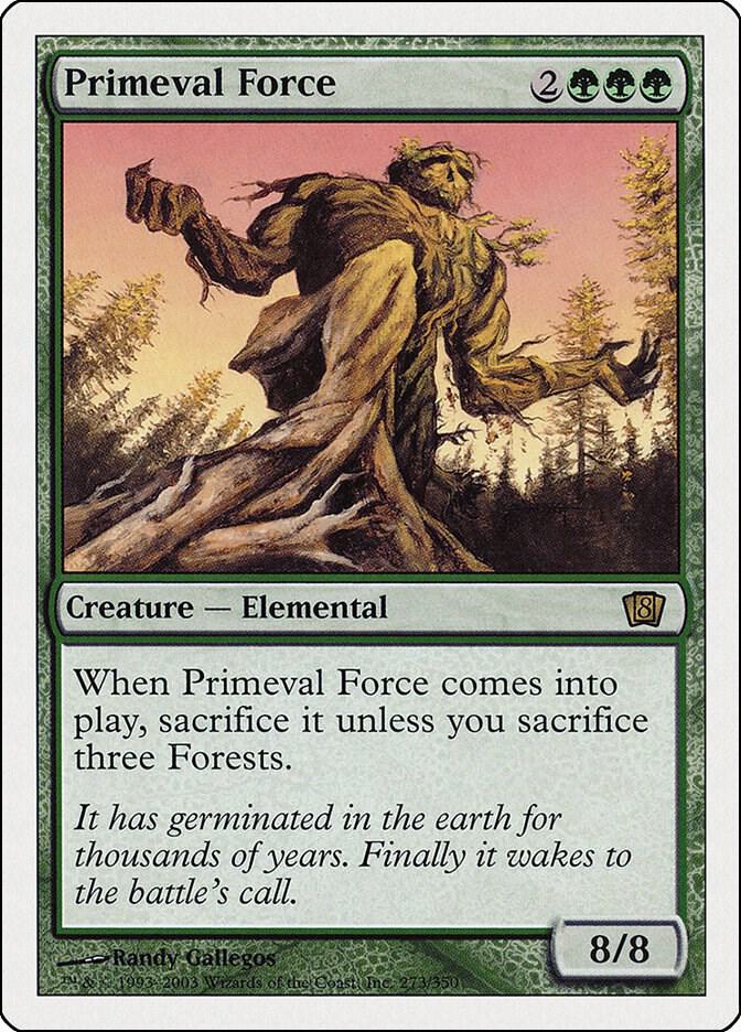 Primeval Force [8th Edition] 273