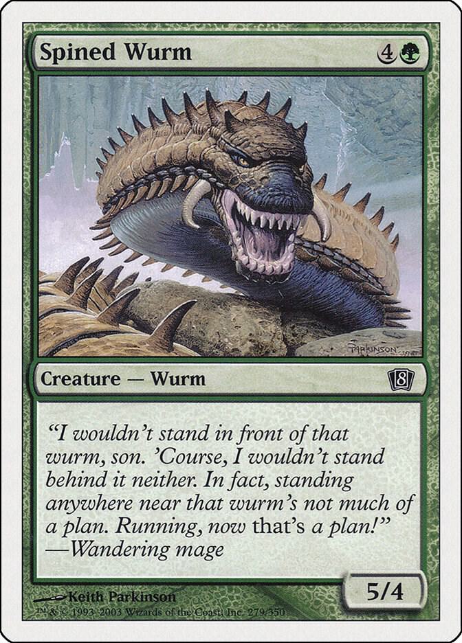 Spined Wurm [8th Edition] 279