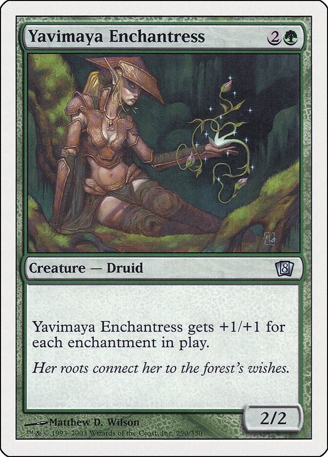 Yavimaya Enchantress [8th Edition] 290