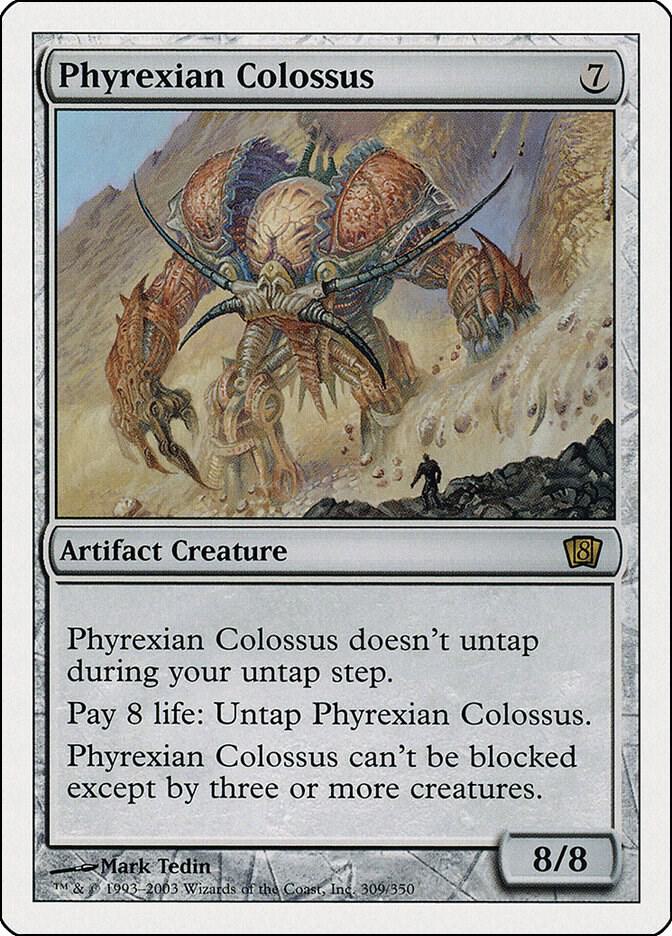 Phyrexian Colossus [8th Edition] 309