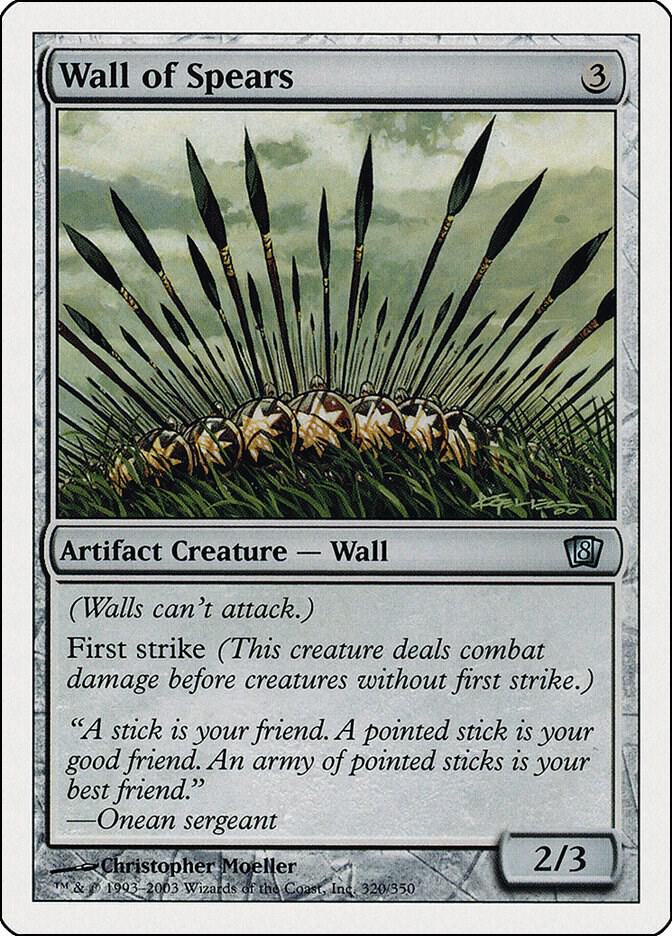 Wall of Spears [8th Edition] 320