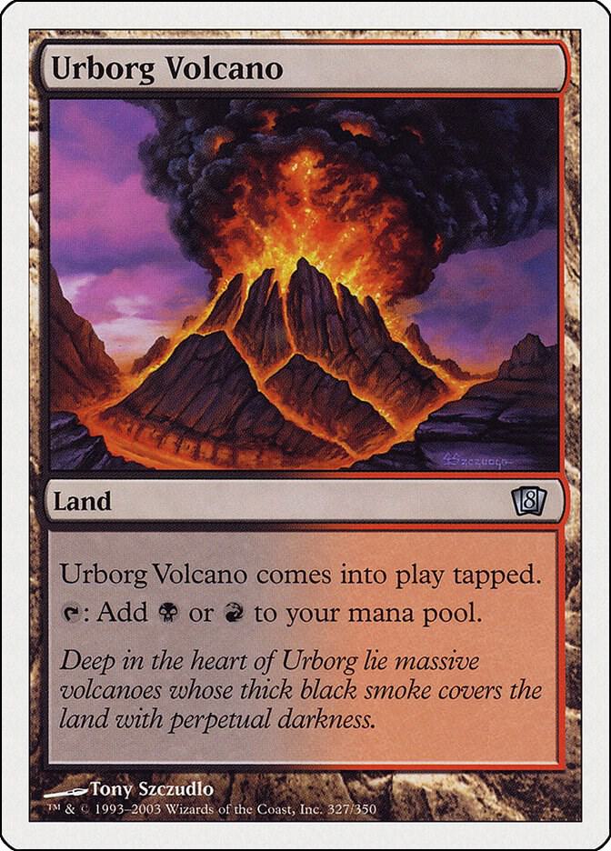 Urborg Volcano [8th Edition] 327