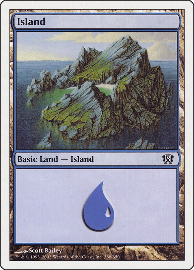Island (338) [8th Edition] 338