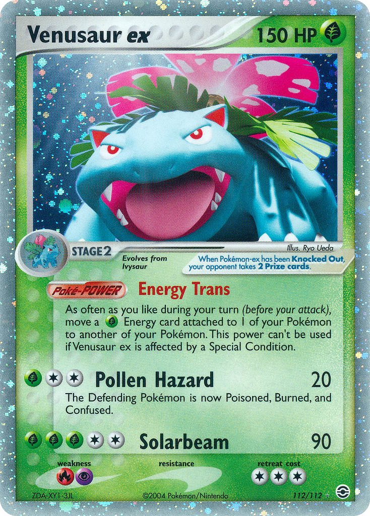 Venusaur ex - 112/112 FireRed & LeafGreen