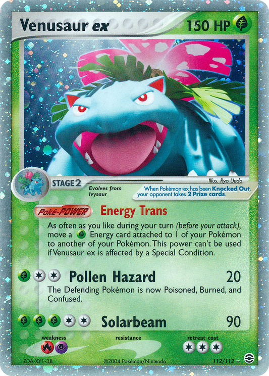 Venusaur ex - 112/112 FireRed & LeafGreen