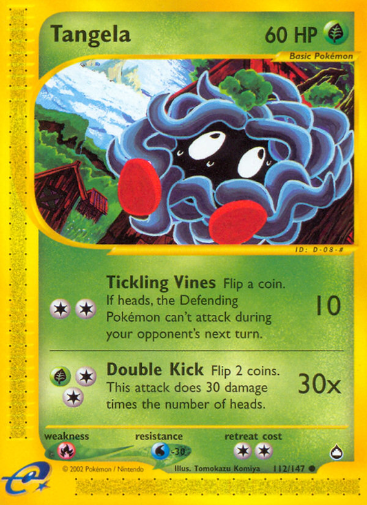 Tangela - 112/147 Aquapolis