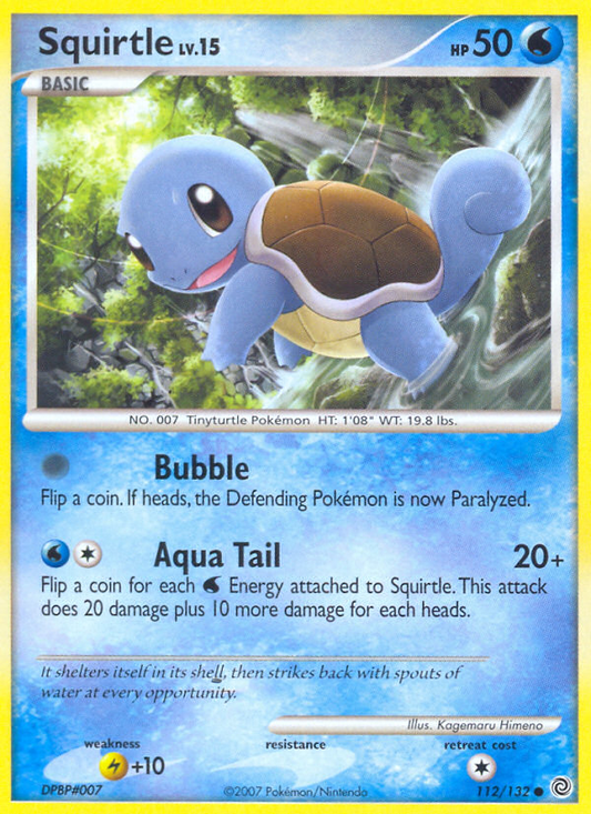 Squirtle - 112/132 Secret Wonders