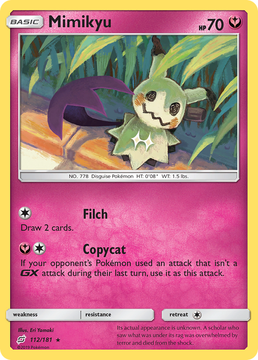 Mimikyu - 112/181 Team Up