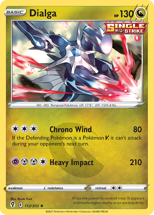 Dialga - 112/203 Evolving Skies