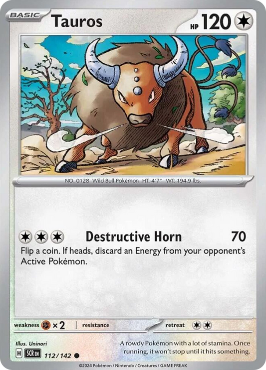 Tauros - 112/142 Stellar Crown