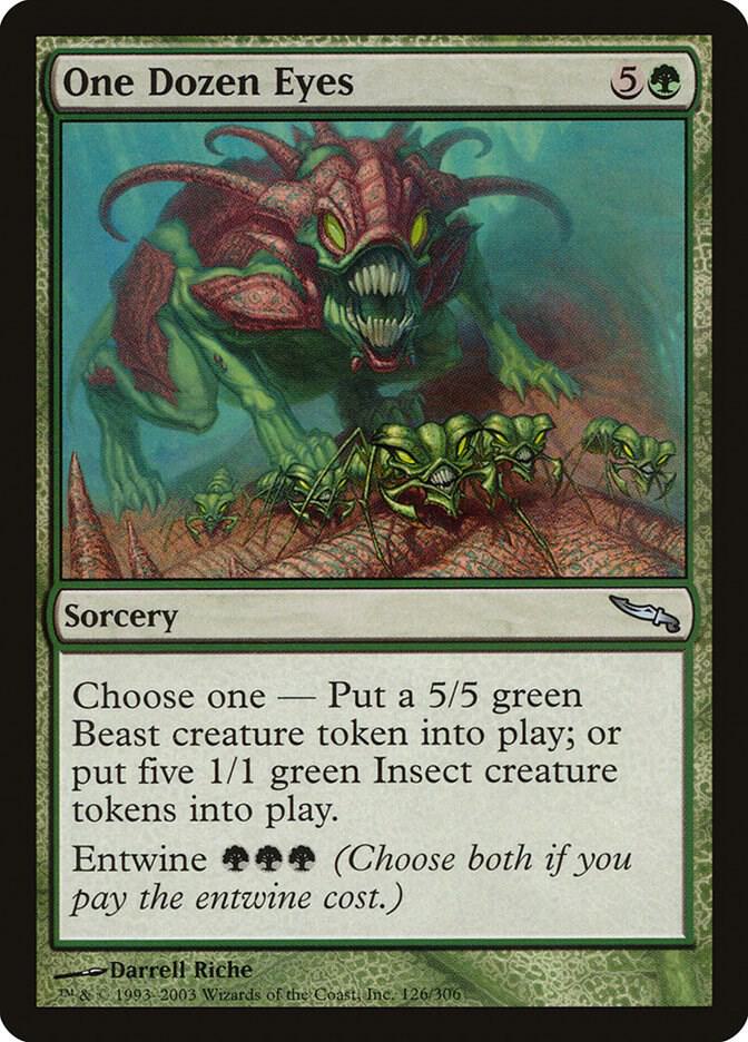 One Dozen Eyes [Mirrodin] 126