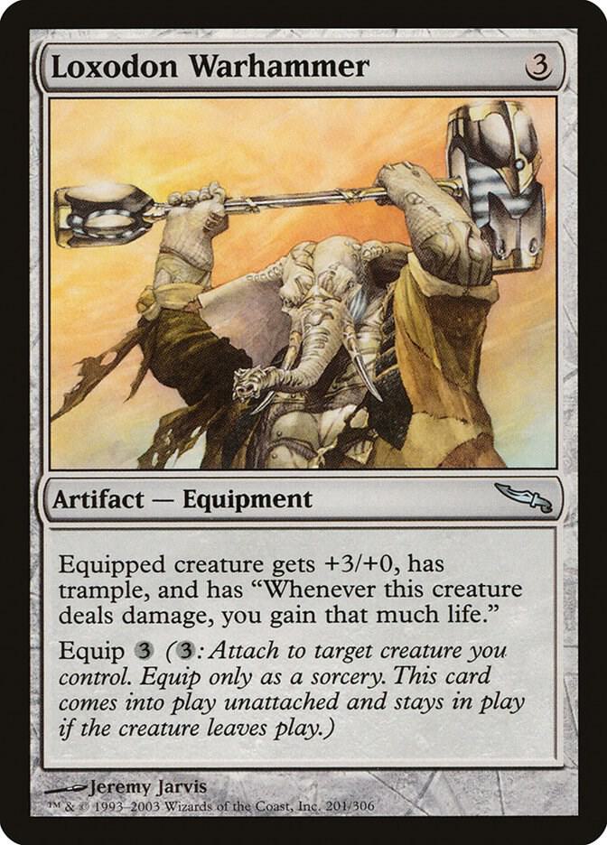 Loxodon Warhammer [Mirrodin] 201