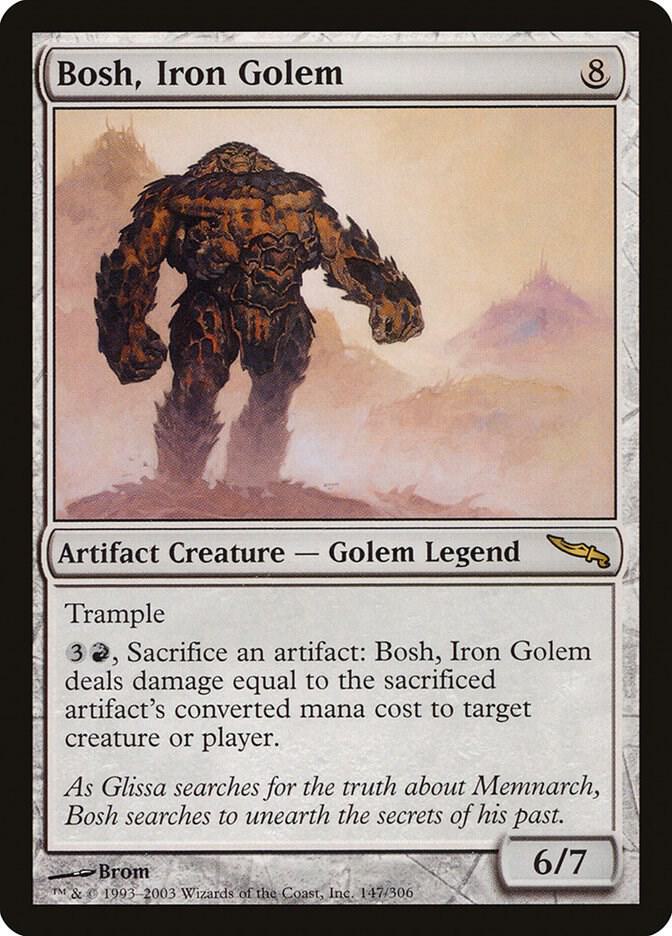 Bosh, Iron Golem [Mirrodin] 147