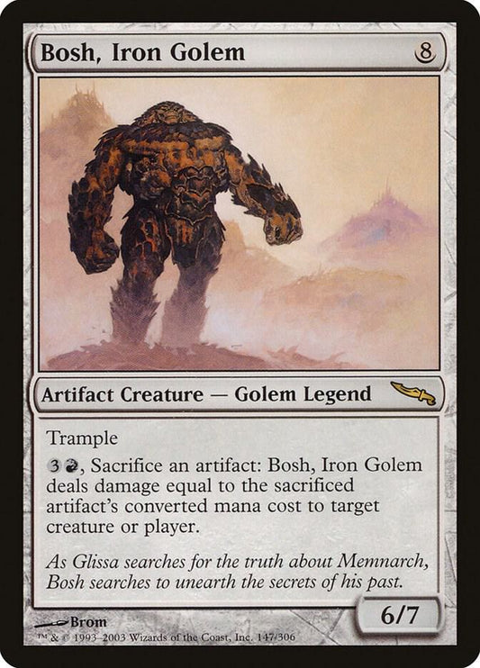 Bosh, Iron Golem [Mirrodin] 147