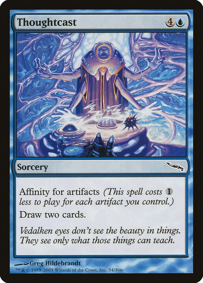 Thoughtcast [Mirrodin] 54