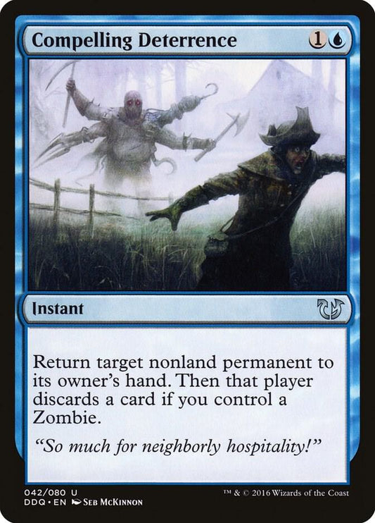 Compelling Deterrence [Duel Decks: Blessed vs. Cursed] 42