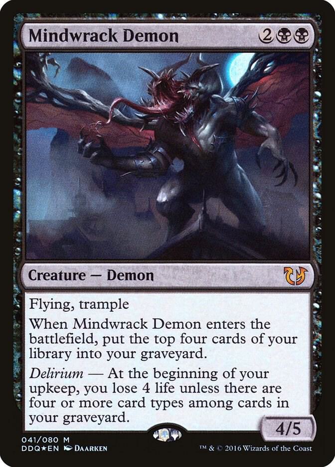 Mindwrack Demon [Duel Decks: Blessed vs. Cursed] 41