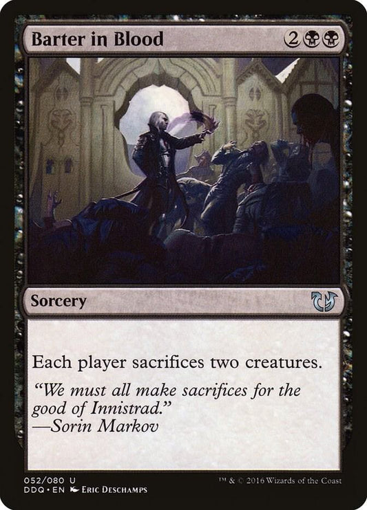 Barter in Blood [Duel Decks: Blessed vs. Cursed] 52