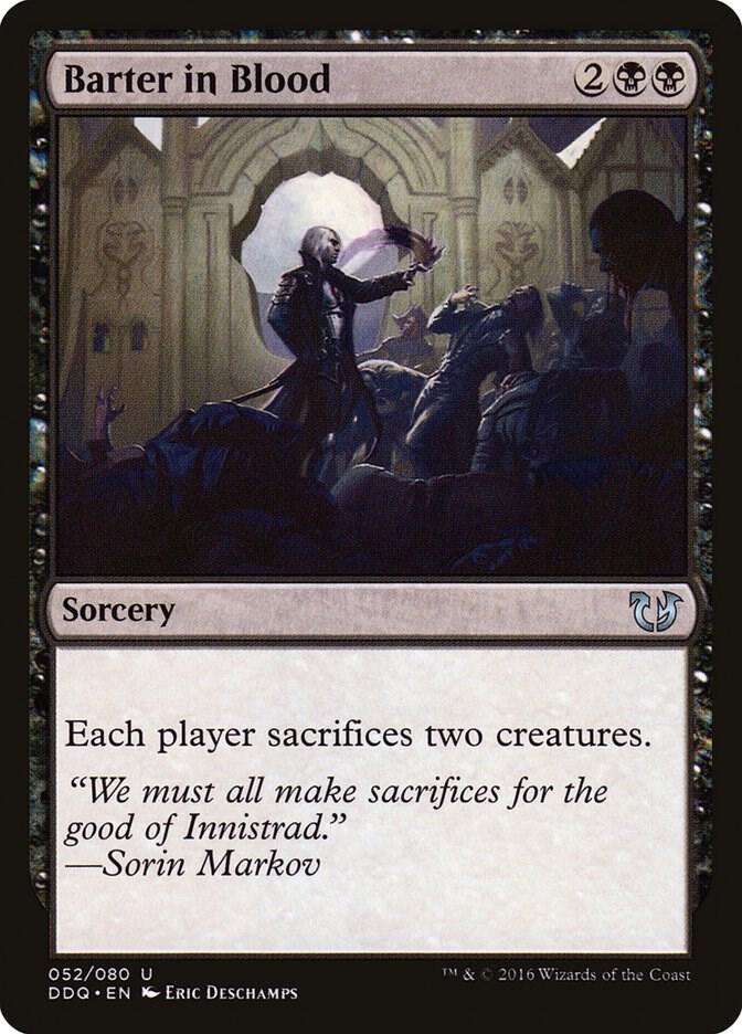 Barter in Blood [Duel Decks: Blessed vs. Cursed] 52