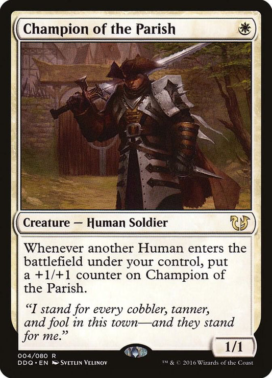 Champion of the Parish [Duel Decks: Blessed vs. Cursed] 4