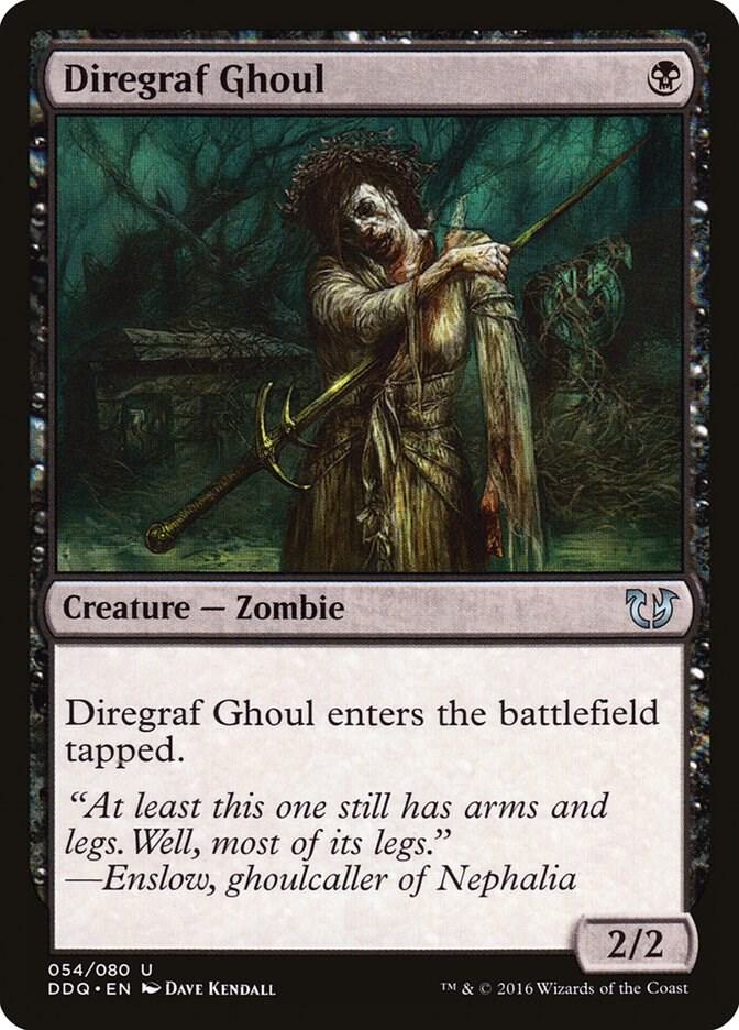 Diregraf Ghoul [Duel Decks: Blessed vs. Cursed] 54