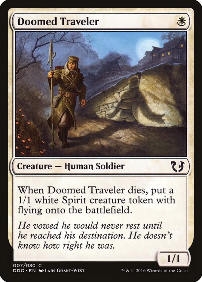 Doomed Traveler [Duel Decks: Blessed vs. Cursed] 7