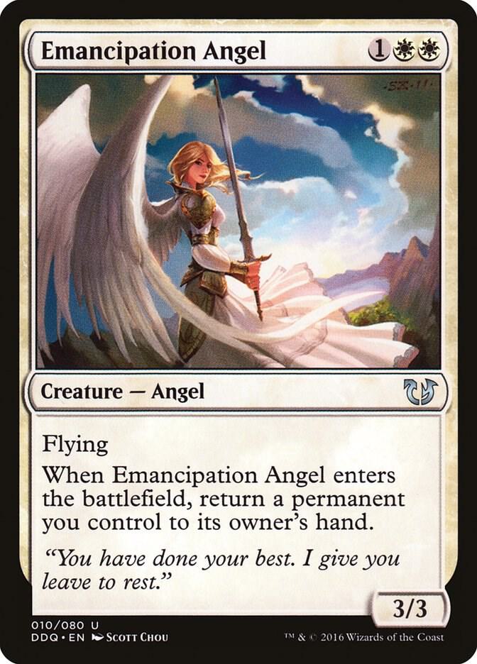Emancipation Angel [Duel Decks: Blessed vs. Cursed] 10