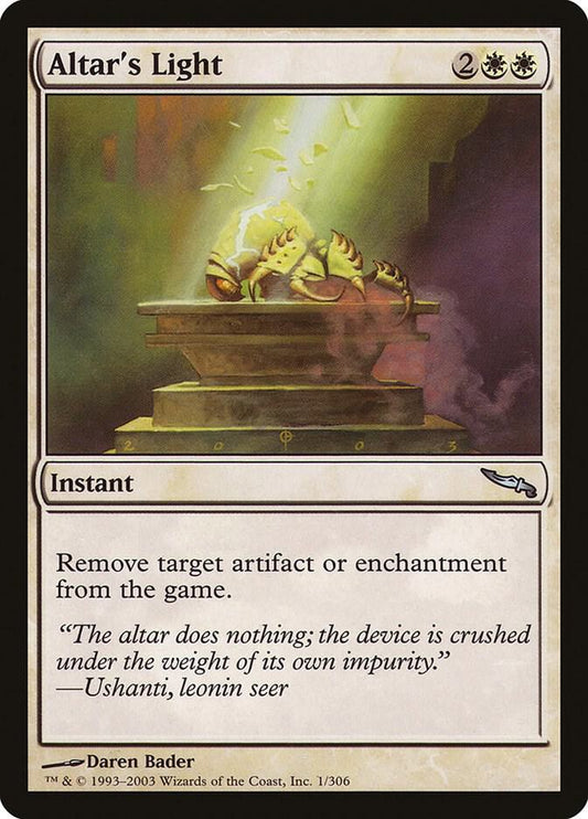 Altar's Light [Mirrodin] 1