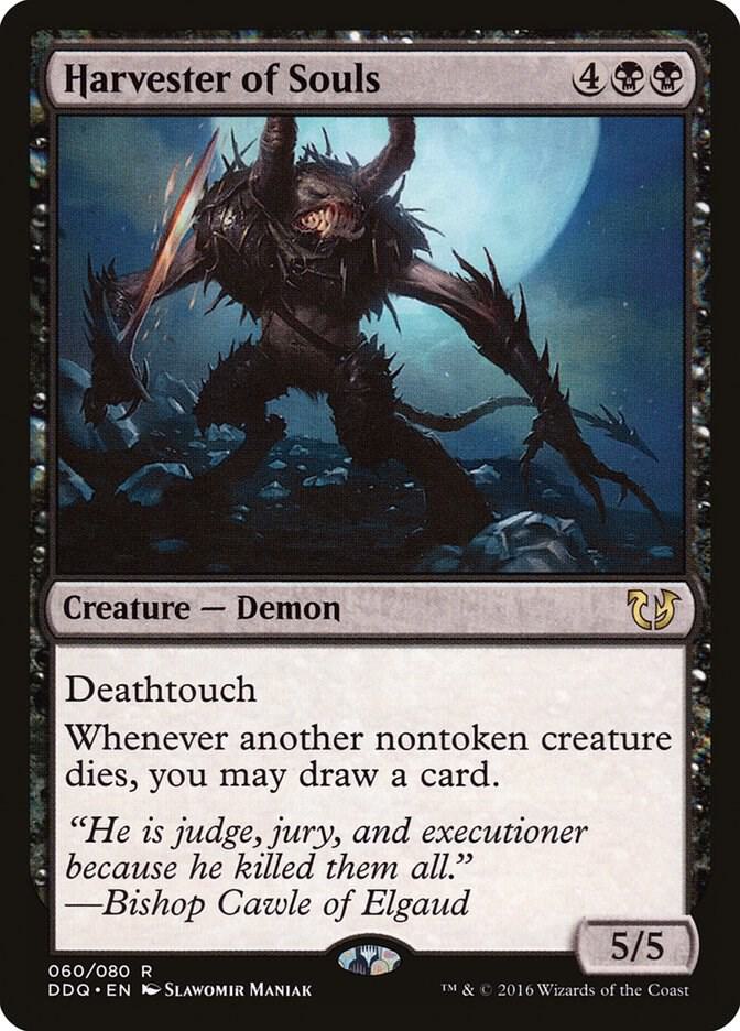 Harvester of Souls [Duel Decks: Blessed vs. Cursed] 60