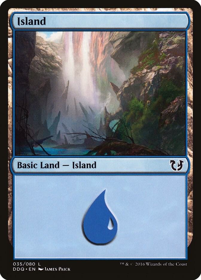 Island (035) [Duel Decks: Blessed vs. Cursed] 35
