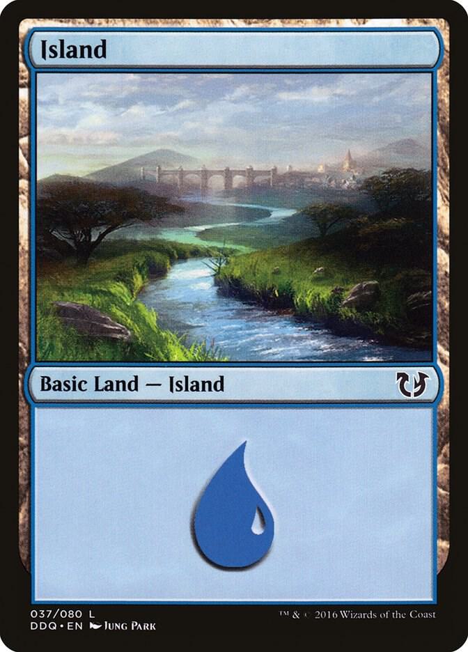 Island (037) [Duel Decks: Blessed vs. Cursed] 37