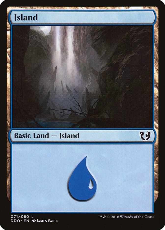 Island (071) [Duel Decks: Blessed vs. Cursed] 71