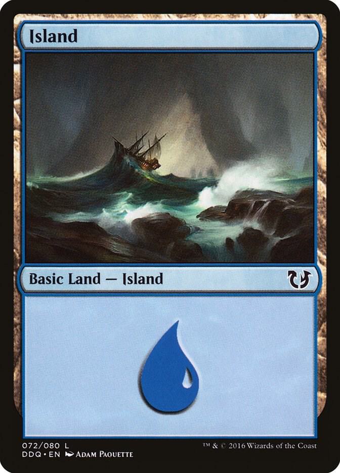 Island (072) [Duel Decks: Blessed vs. Cursed] 72
