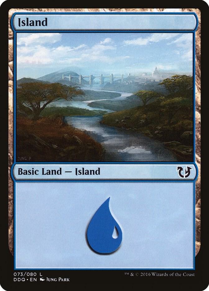 Island (073) [Duel Decks: Blessed vs. Cursed] 73
